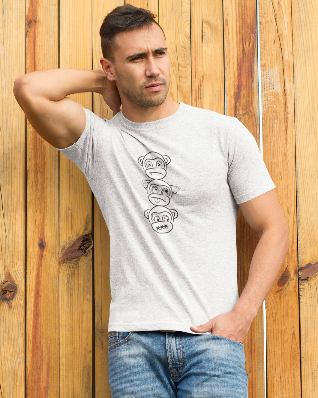 Three Monkeys T-shirt