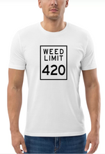 Load image into Gallery viewer, Weed Limit 420 T-shirt
