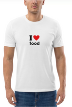 Load image into Gallery viewer, I Love Food T-shirt
