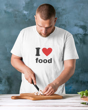 Load image into Gallery viewer, I Love Food T-shirt
