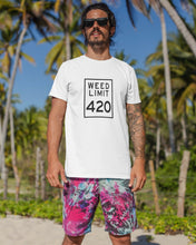 Load image into Gallery viewer, Weed Limit 420 T-shirt
