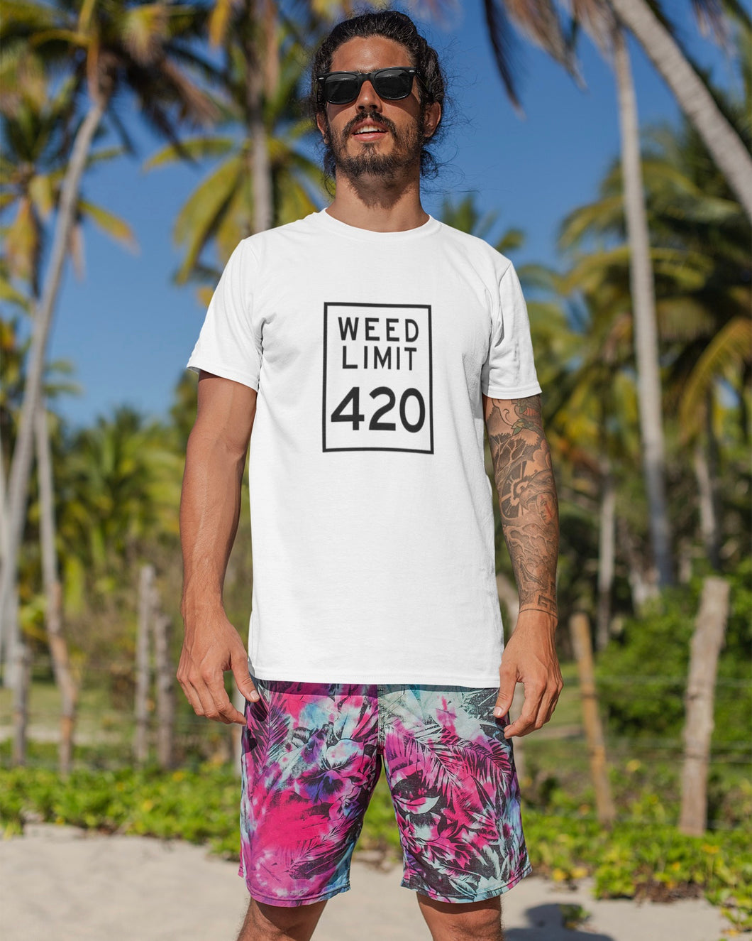 Weed Limit 420 T-shirt